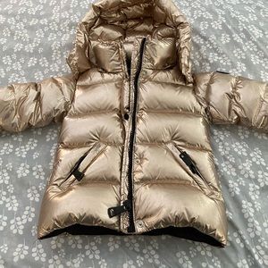 Childrens size 4 SAM coat in gold!
